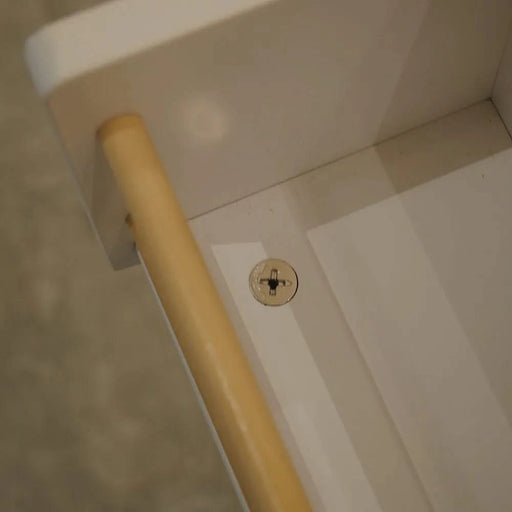 Kitchen Island & Kitchen Cart, Mobile Kitchen Island, Rubber Wood Top, Big & Adjustable Shelf Inside Cabinet for Different Utensils, Luxury Design Fits Party at Different Site. Default -DTYStore