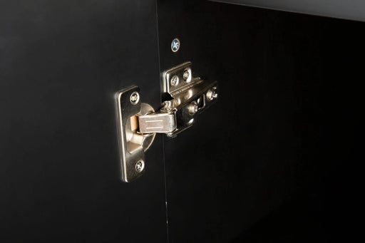 Kitchen Island & Kitchen Cart, Mobile Kitehcn Island with Extensible Rubber Wood Table Top,adjustable Shelf Inside Cabinet for Different Utensils, 3 Big Drawers, with Spice Rack, Towel Rack, Black-Bee Default -DTYStore