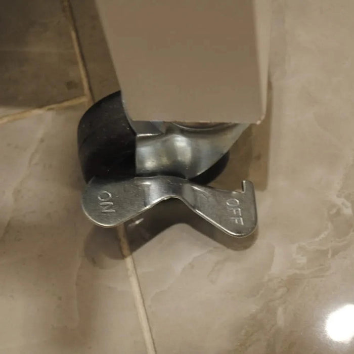 Kitchen Island & Kitchen Cart, Rubber Wood Top, Mobile Kitchen Island with Two Lockable Wheels, Simple Design for Easy Storing and Fetching, Two Drawers Give Unique Storage for Special Utensil. Default -DTYStore