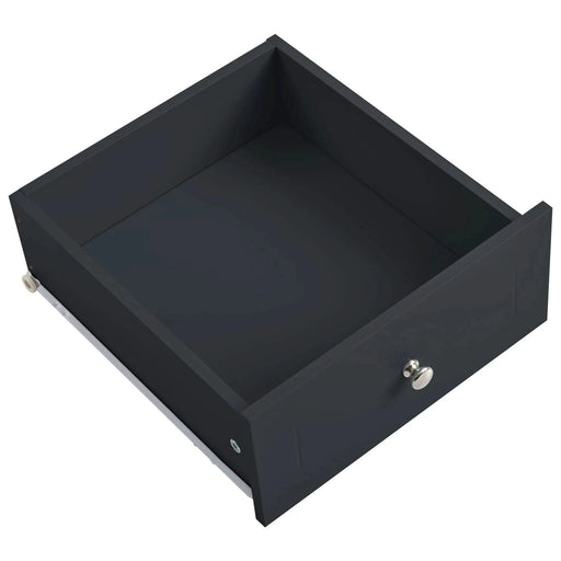 Kitchen Island with Power Outlet,Kitchen Storage Island with Drop Leaf and Rubber Wood,Open Storage and Wine Rack,5 Wheels,with Adjustable Storage for Home, Kitchen, and Dining Room, Black Default -DTYStore