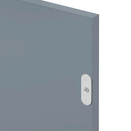 Kitchen Island with Power Outlet,Kitchen Storage Island with Drop Leaf and Rubber Wood,Open Storage and Wine Rack,5 Wheels,with Adjustable Storage for Home, Kitchen, and Dining Room, Grey Blue Default -DTYStore