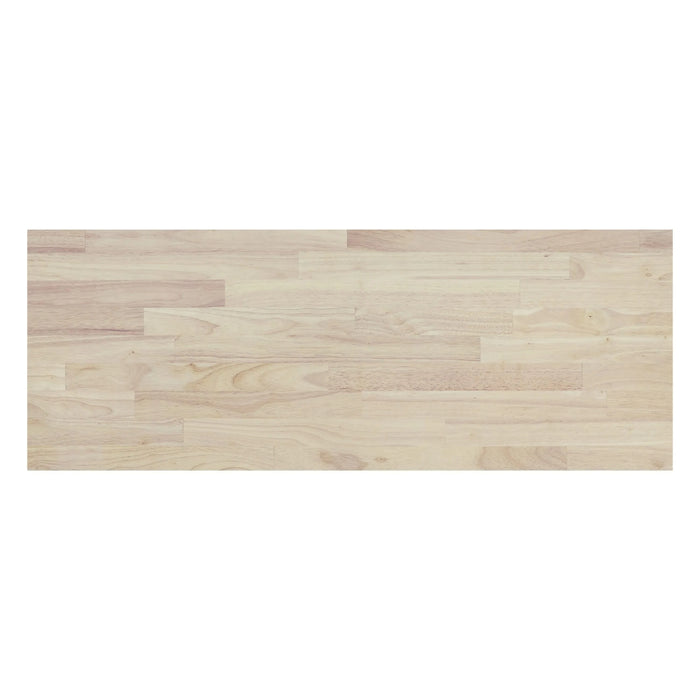 Kitchen Island with Rubber wood Countertop, Kitchen Cart on 5 Wheels with Storage Cabinet and 2 Top Drawers and A center double layered storage drawer for Dinning Room, Blue Default -DTYStore