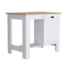 Kitchen island Shoproni, One Drawer, White Finish Default -DTYStore
