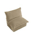 Koala Armless Sofa Cream Chenille -DTYStore