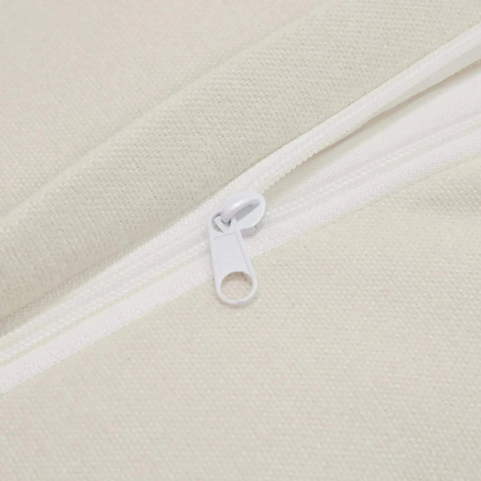 Koala Armless Sofa Cream Chenille -DTYStore