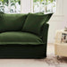 Koala Ottoman - Versatile Upholstered Footstool Accent Seat for Living Room & Bedroom Green -DTYStore