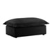 Koala Ottoman - Versatile Upholstered Footstool Accent Seat for Living Room & Bedroom Black -DTYStore