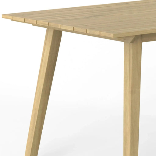 Kona - Outdoor Dining Table - Light Teak Default -DTYStore