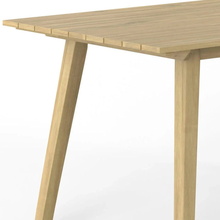 Kona - Outdoor Dining Table - Light Teak Default -DTYStore