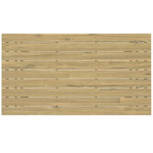 Kona - Outdoor Dining Table - Light Teak Default -DTYStore