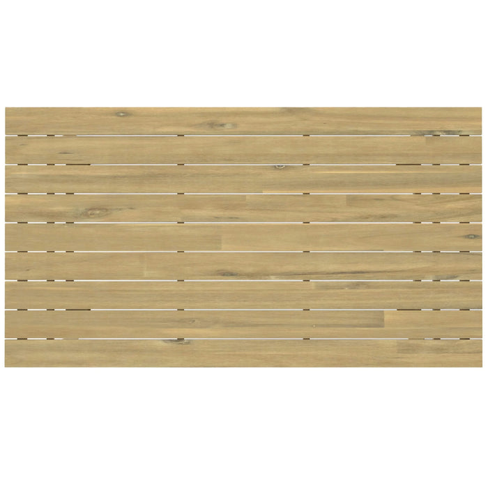 Kona - Outdoor Dining Table - Light Teak Default -DTYStore