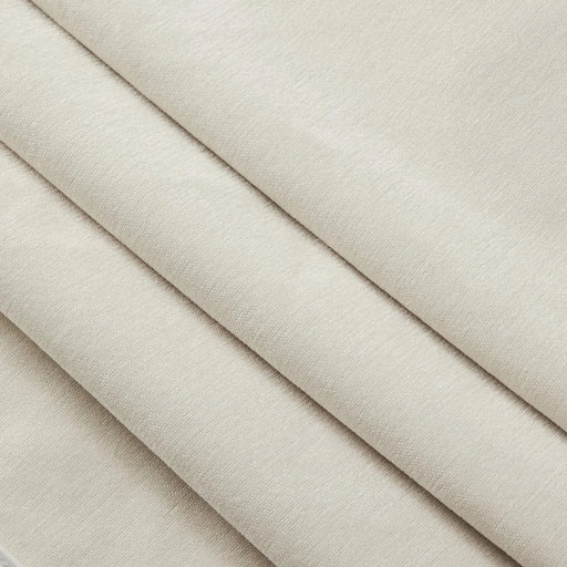 L-Shaped Slipcovered Sectional Sofa Couch, Comfy Chenille Deep Seat Cloud Couch with Convertible Ottoman & 2 Big Pillows, Modern Oversized 3 Seater Slipcovered Sofa Set for Living Room Office Cream -DTYStore