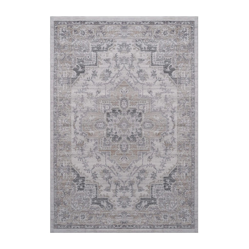 LOOM & LUXE Collection 8X10 Ivory/Beige/Oriental Non-Shedding Living Room Bedroom Dining Home Office Stylish and Stain Resistant Area Rug Default -DTYStore