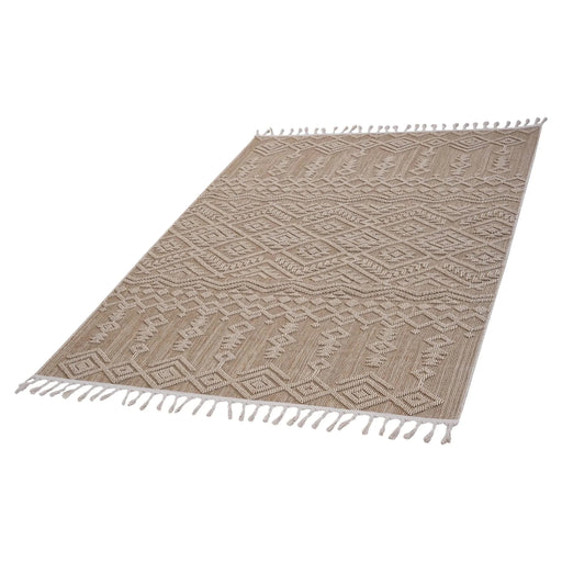LOOM & LUXE Collection 8X10 Natural /Traditional Indoor/Outdoor Area Rug Default -DTYStore