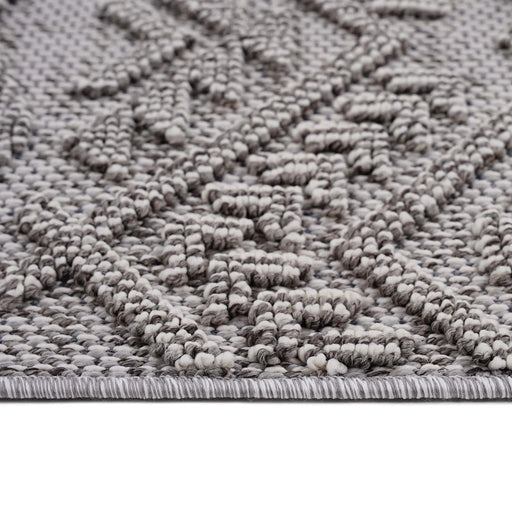 LOOM & LUXE Collection 8X10 White/White /Traditional Indoor/Outdoor Area Rug Default -DTYStore