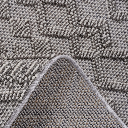 LOOM & LUXE Collection 8X10 White/White /Traditional Indoor/Outdoor Area Rug Default -DTYStore