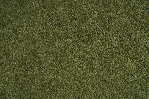 LY-022 Full Compression Sponge L-Shape Sectional Sofa with Curved Chaise, Green Modular Chenille Couch, 30D High-Density for Apartment Living Room,900 lbs. Default -DTYStore