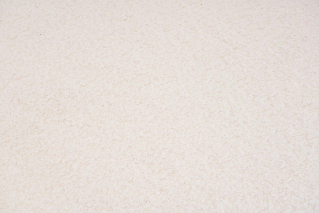 LY-5104 Plush Accent Rocking Chair with Footrest, Cream White High-Back Rocker, Rubber Wood Lounge Chair for Nursery & Living Room, 38.36'W x 26.77'D x 39.76'H Default -DTYStore