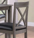Lakewood Grey Pub Table + 4 stools Default -DTYStore