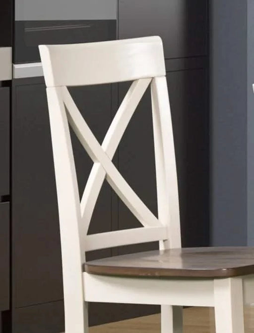 Lakewood Two tone walnut & almond Pub Table + 4 stools Default -DTYStore