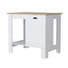 Lander Kitchen Island with Single Door and Lower Open Shelf Default -DTYStore