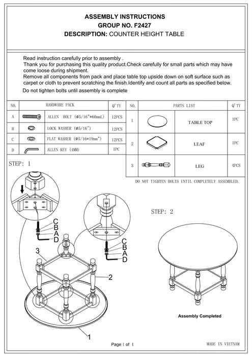 Light Grey Dining Table Round Dining Table 1pc Table Only Open Shelf Acacia Veneer Dining Room Furniture Default -DTYStore