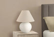 Lighting, 16'h, Table Lamp, Cream Shade, Cream Ceramic, Contemporary Default -DTYStore