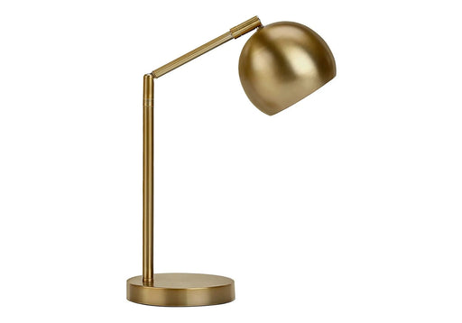 Lighting, 19'h, Table Lamp, Gold Metal, Gold Shade, Contemporary Default -DTYStore