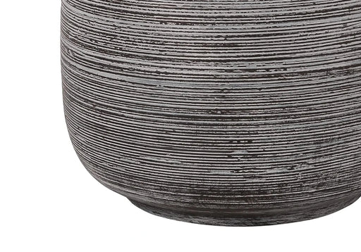 Lighting, 19'h, Table Lamp, Grey Ceramic, Ivory / Cream Shade, Contemporary Default -DTYStore