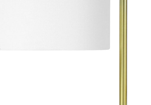 Lighting, 20'h, Table Lamp, White Marble, Ivory / Cream Shade, Contemporary Default -DTYStore