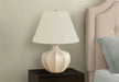Lighting, 21'h, Table Lamp, Cream Resin, Ivory / Cream Shade, Transitional Default -DTYStore