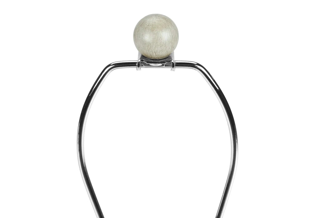 Lighting, 24'h, Table Lamp, Beige Concrete, Ivory / Cream Shade, Contemporary Default -DTYStore