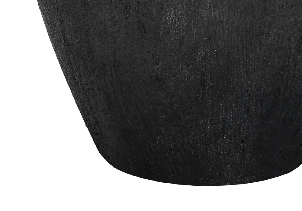 Lighting, 24'h, Table Lamp, Black Ceramic, Ivory / Cream Shade, Modern Default -DTYStore