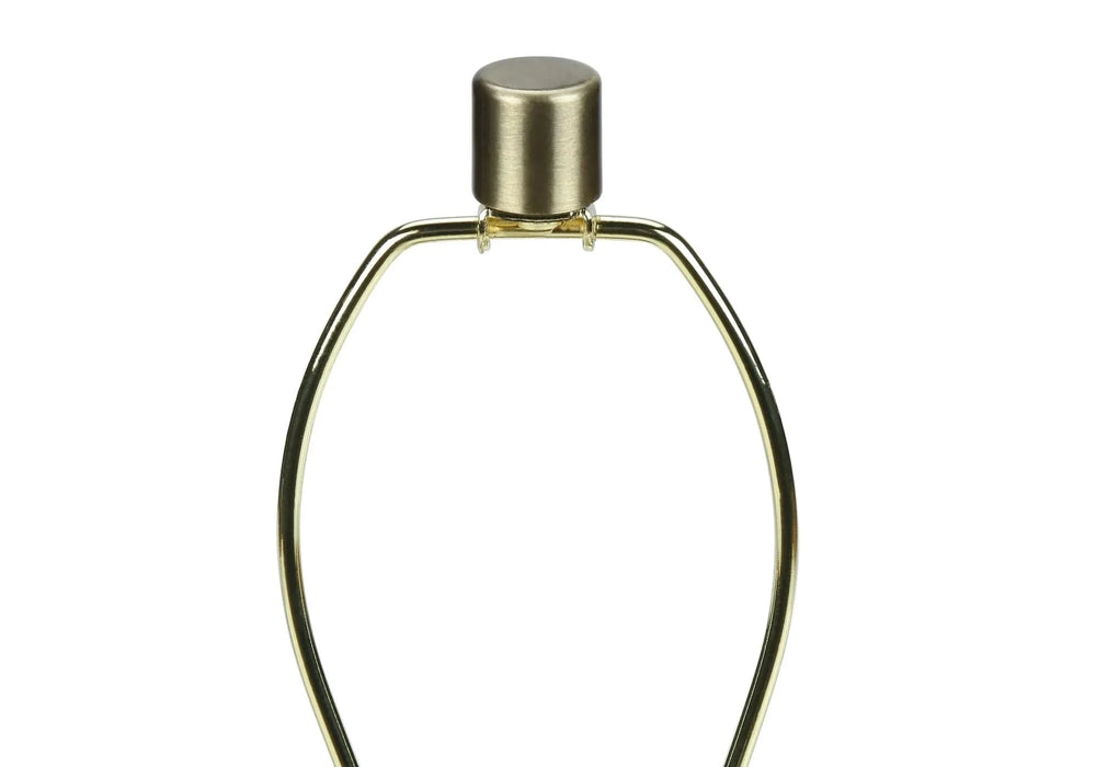 Lighting, 24'h, Table Lamp, Black Concrete, Ivory / Cream Shade, Modern Default -DTYStore