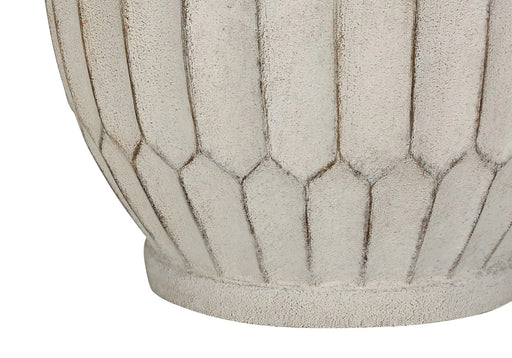 Lighting, 24'h, Table Lamp, Cream Resin, Ivory / Cream Shade, Transitional Default -DTYStore