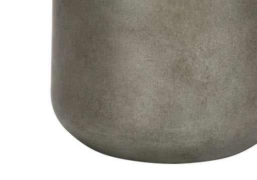 Lighting, 24'h, Table Lamp, Grey Concrete, Beige Shade, Contemporary Default -DTYStore