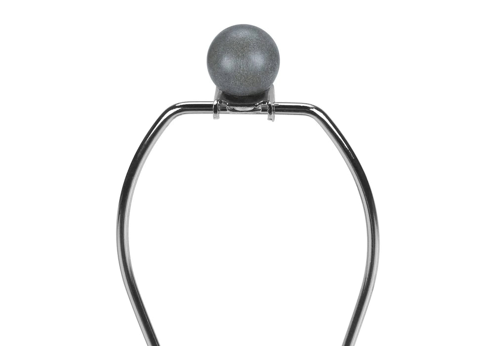 Lighting, 24'h, Table Lamp, Grey Concrete, Beige Shade, Contemporary Default -DTYStore