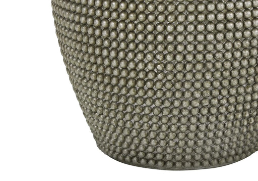 Lighting, 24'h, Table Lamp, Grey Resin, Ivory / Cream Shade, Contemporary Default -DTYStore