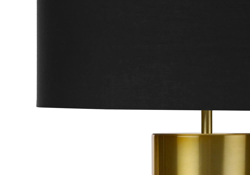 Lighting, 25'h, Table Lamp, Black Concrete, Black Shade, Contemporary Default -DTYStore