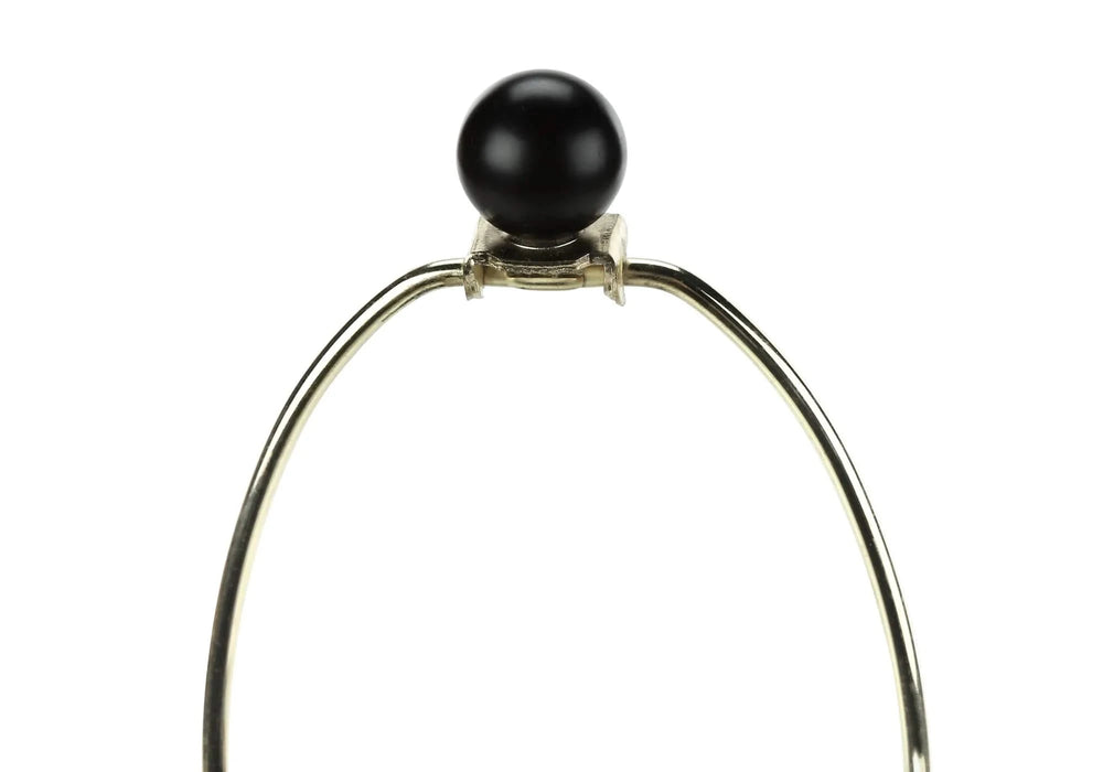 Lighting, 26'h, Table Lamp, Black Metal, Ivory / Cream Shade, Transitional Default -DTYStore