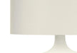 Lighting, 26'h, Table Lamp, Ivory / Cream Shade, Cream Resin, Contemporary Default -DTYStore