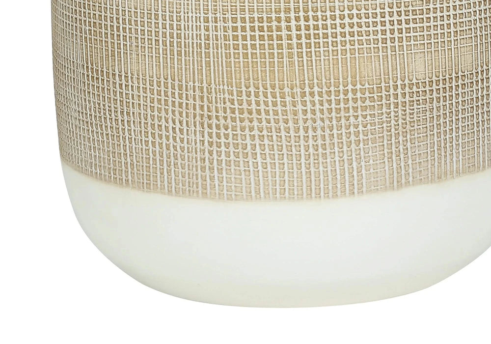 Lighting, 27'h, Table Lamp, Cream Ceramic, Beige Shade, Contemporary Default -DTYStore