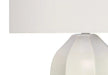 Lighting, 27'h, Table Lamp, Cream Ceramic, Ivory / Cream Shade, Modern Default -DTYStore