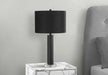Lighting, 28'h, Table Lamp, Black Metal, Black Shade, Contemporary Default -DTYStore