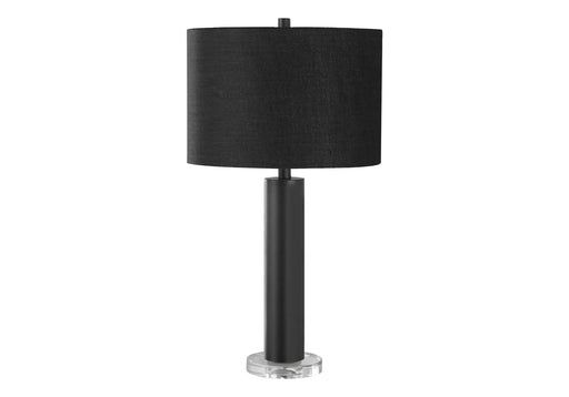 Lighting, 28'h, Table Lamp, Black Metal, Black Shade, Contemporary Default -DTYStore