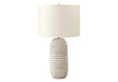 Lighting, 28'h, Table Lamp, Cream Resin, Ivory / Cream Shade, Transitional Default -DTYStore