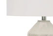 Lighting, 33'h, Table Lamp, Ivory / Cream Shade, Cream Ceramic, Contemporary Default -DTYStore