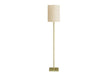 Lighting, 62'h, Brass Metal, Ivory / Cream Shade, Contemporary Default -DTYStore