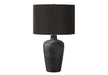 Lighting, Table Lamp, 24'h, Black Ceramic, Black Shade, Contemporary Default -DTYStore