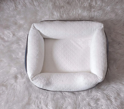 Lina Pet Bed, Anthracite Pet Bed , Small Size 19'' x 13'' Default -DTYStore